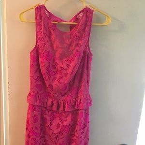 Lilly Pulitzer Kiri Peplum Dress size 2